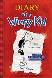 Book cover of Diary of a Wimpy Kid (950L)