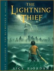 Book cover of The Lightning Thief (Percy Jackson & The Olympians) (740L)
